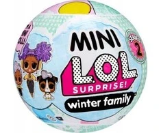 L.O.L Surprise Mini L.O.L. Stebina žiemos šeimos nustatytas žiemos kamuolys su lėlėmis ZA5127