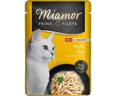MIAMOR Feine Filets vištiena in sauce - wet cat food - 100g