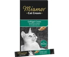 CREAM MIAMOR Cat Kreminis paukštiena - cat treats - 6x15g