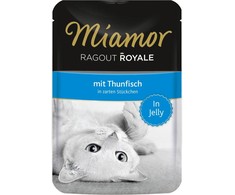 Drėgnas Kačių Maistas - Miamor Ragout Royale Tunas Su Želė 100g