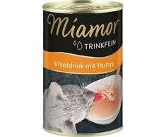 Gėrimas katėms su vištiena Miamor Trinkfein Vitaldrink, 135 ml