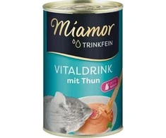 FINNERN GmbH end Co. KG Miamor Trinkfein Vitaldrink su tunu, gėrimas katėms 135 ml MR