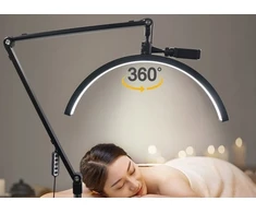 Michaelmarinelli „High Moon“ kosmetinė LED lempa nagams ir blakstienoms 24 W / Gx490 / juoda