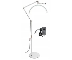 Michaelmarinelli Kosmetinė LED lempa be šešėlių, mėnulio formos, nagų ir blakstienų makiažui, 24 W / Gx490 / balta