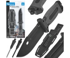 Michelin Taktinis peilis 275/135mm su dėklu Juodas SURVIVAL SERIES (6/24)