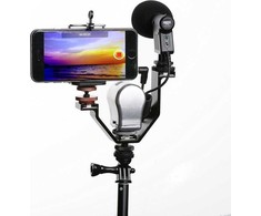 Micnova Laikiklis / Bėgelis / Adapteris filmavimui / Fotoaparatui – 3x karšta batutė + 1/4" sriegis