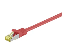 MicroConnect CAT 7 S / FTP RJ45 Raudonas 10m (SFTP710R)