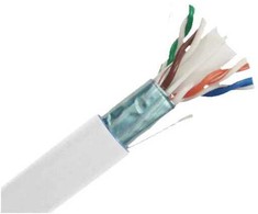 MicroConnect Cat6 FTP Solid, 23AWG 0.55MM