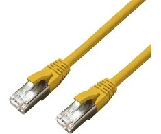 MicroConnect CAT6A S / FTP 0,25 m geltona LSH