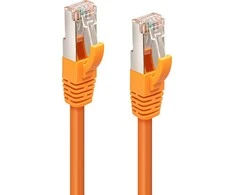 MicroConnect CAT6A S / FTP 0,25 m Oranžinė LSSH