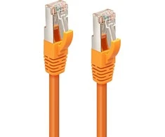 MicroConnect CAT6A S / FTP 3m Oranžinis LSZH