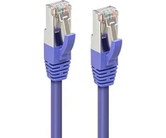 MicroConnect CAT6A S / FTP 5m Violetinė LSZH