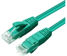 MicroConnect CAT6A UTP 0.3m Žalias LSZH