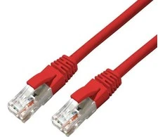 MicroConnect CAT6A UTP 1,5m Raudona LSSH