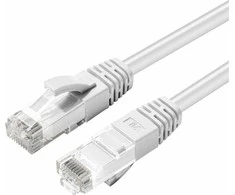 MicroConnect CAT6A UTP 20m Baltas LSZH