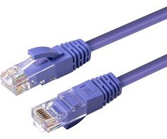 MicroConnect CAT6A UTP 30m Violetinė LSZH