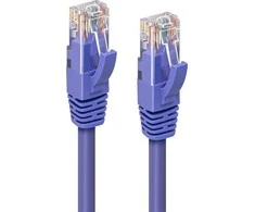 MicroConnect CAT6A UTP 3m Violetinė LSZH