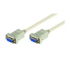 MicroConnect DB-9 - DB-9, 3m, Baltas (SCSENN3N)