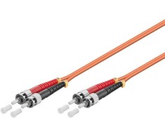 MicroConnect FIB112010-2 kabelis InfiniBand / światłowodowy 10 m ST Žalias