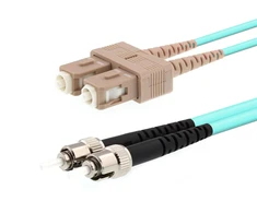 MicroConnect Kabelis światłowodowy ST/UPC-SC/UPC OM3 5 m Mėlyna (FIB122005)