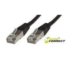 MicroConnect CAT 5E FTP kabelis 3 m PVC juodas (B-FTP503S)