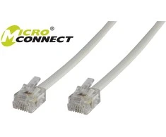 „MicroConnect“ Kabelis RJ12 6C / 6P 2m (MPK102)