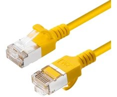 MicroConnect kabelis sieciowy Geltonas 0,15 m Cat6a U/FTP (STP)