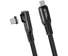 Kabelis USB MicroConnect USB-C - USB-C 2 m Juodas (MC-LS-USB4CC0.5-A)