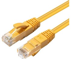 „Microconnect MC-UTP6A0015Y Geltonas tinklo kabelis 0,15 m Cat6a U/UTP (UTP)“