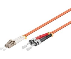 MicroConnect „Microconnect FIB412002-2“ optinis kabelis 2 m LC ST OM2 oranžinis