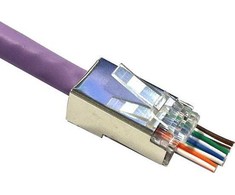 MicroConnect Microconnect KON506-50EZ RJ45 kištukas sidabrinis