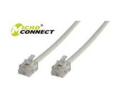 MicroConnect Moduliniai tiesios RJ12 6C / 6P 5m (MPK105)