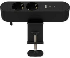 Listwa zasilająca MicroConnect Multi Desktop 2 gniazda 1.8 m 30 W (MC-MDPS-EU2-30W)