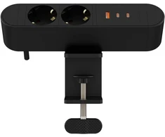 Listwa zasilająca MicroConnect Multi Desktop 2 gniazda 1.8 m 67 W (MC-MDPS-EU2-67W)