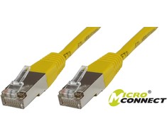 MicroConnect Pečkordas S / FTP, CAT6, LSSH, 5m, geltona (SSTP605Y)