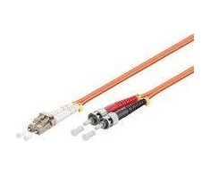 MicroConnect Šviesolaidinis laidas, LC/PC-ST/PC, 62.5/125 OM1, 3m (FIB410003)