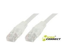 MicroConnect Patchcord U / UTP CAT5E, 2m, Baltas (UTP502W)