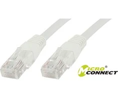 MicroConnect Patchcord U/UTP, CAT6, 4 pakuotės, 20 m, baltas (V-UTP620WVP)
