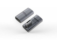 Adapteris USB MicroConnect Premium USB-C - USB-C Juodas (USB4-CCFAS-240W)
