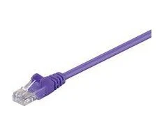 MicroConnect RJ-45 kt.5E U / UTP Violetinė 0.25m (B-UTP50025P)