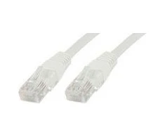 MicroConnect RJ-45 kt.6 0,5 m Balta (V-UTP6005W- FLAT)