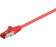 MicroConnect RJ-45 kt.6 F / UTP raudonasis 0,25m (B-FTP60025R)