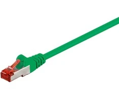 MicroConnect RJ-45 kt.6 F / UTP Žalias 0.25m (B- FTP60025G)