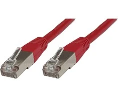 MicroConnect RJ-45/RJ-45 kat.6 S/FTP Raudona 3m (SSTP603R)
