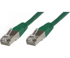 MicroConnect RJ-45/RJ-45 kat.6 S/FTP Žalias 0.5m (SSTP6005G)