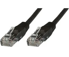 MicroConnect RJ-45 kt.6 U / UTP Juodas 10vnt. 2 m (V-UTP602SVP)