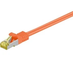 MicroConnect RJ-45/RJ-45 kat.7 S/FTP Oranžinė 10m (SFTP710O)