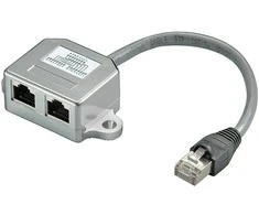„MicroConnect“ skirstytuvas RJ45 – 2xRJ45 (MPK421)