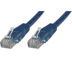 MicroConnect U/UTP CAT6 0,25M Mėlyna PVC