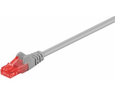 MicroConnect U/UTP CAT6 10M Pilkas/Lavendel